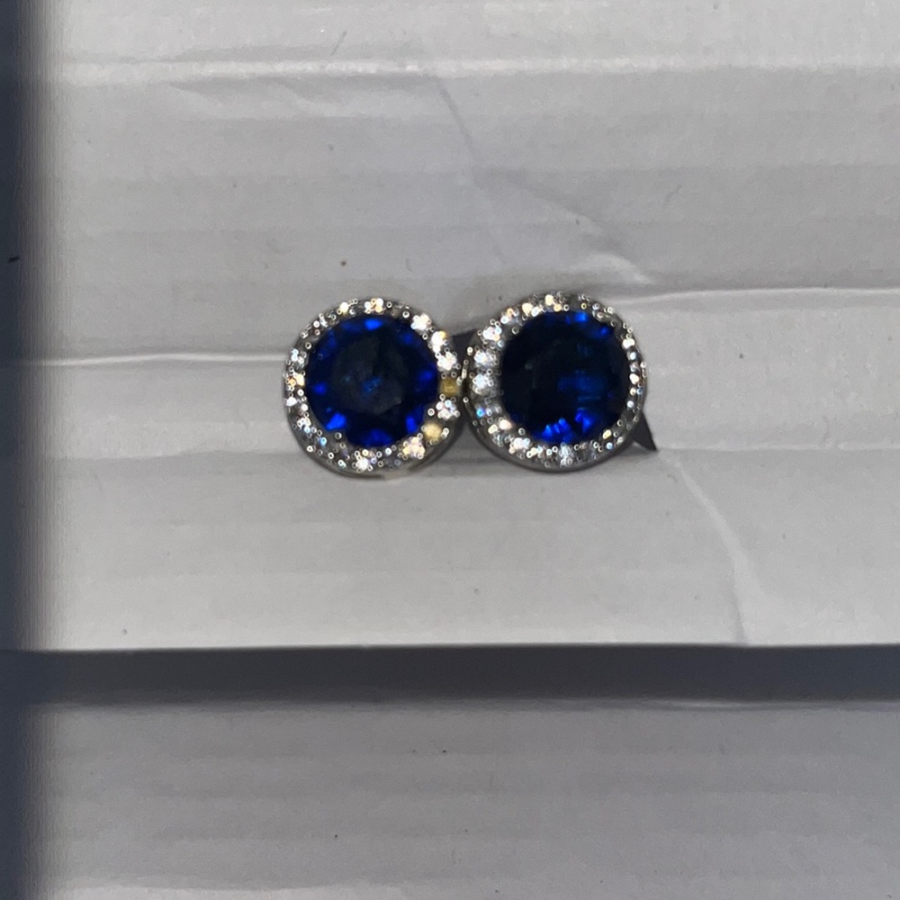 Sapphire earrings